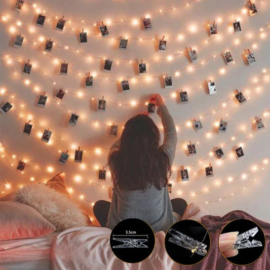 LumaClips – LED Photo String Fairy Lights