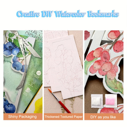 ColorRipple – DIY Watercolor Bookmark Set