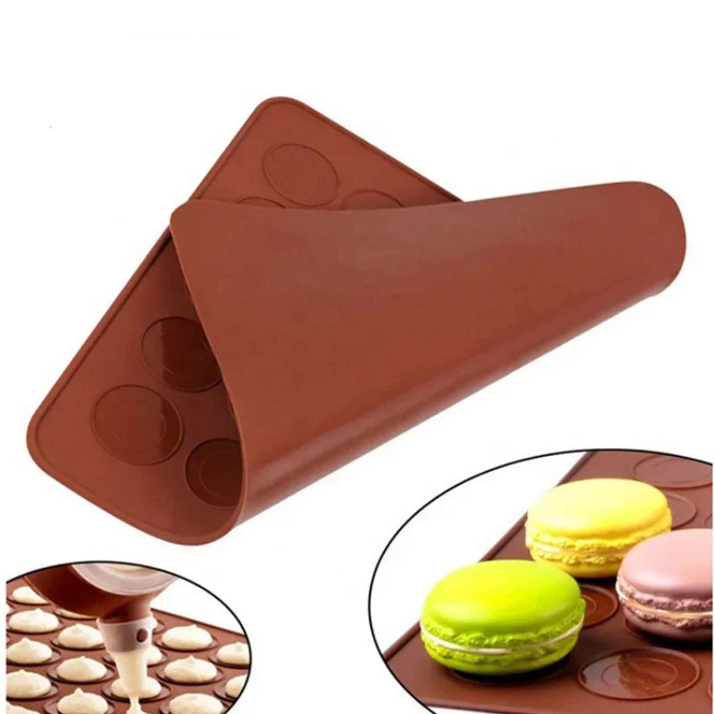 MacroBake – 48-Hole Non-Stick Silicone Macaron Baking Mat