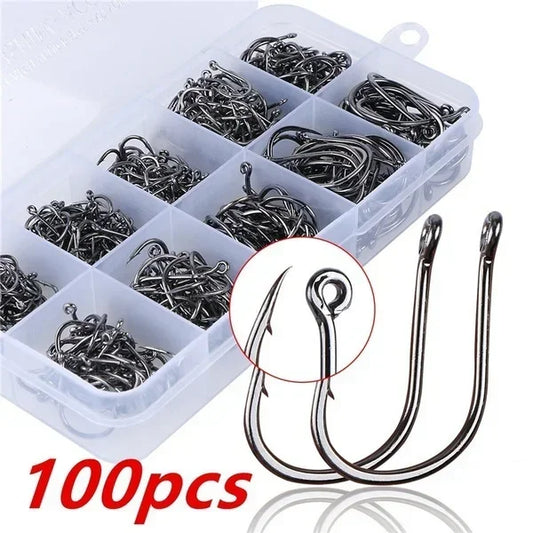 HookPro – Carbon Steel Fishing Hooks Set