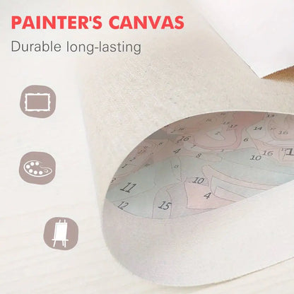 SweetJourney – DIY Digital Oil Paint by Number Kit