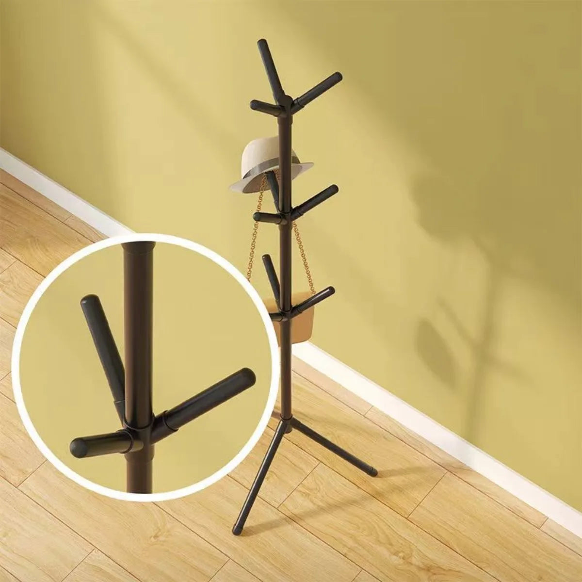 BranchRack – Vertical Clothes & Hat Stand