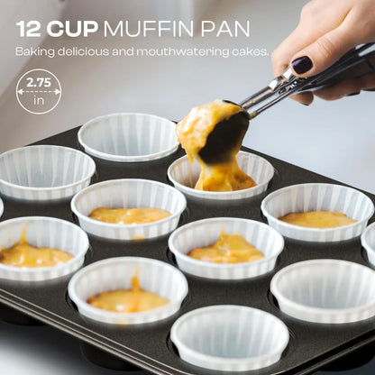 OvenCraft – 12-Piece Nonstick Bakeware &amp; Utensil Set