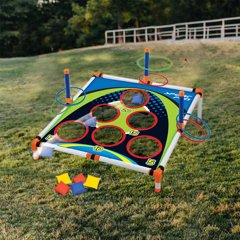 TossMate – Portable Cornhole Ring Toss Game