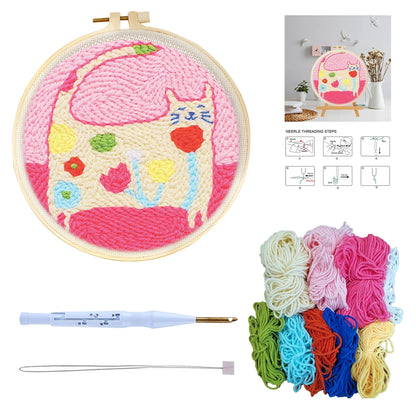 Needliva – DIY Animal Punch Needle Kit