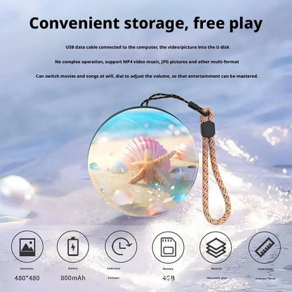 LumiSphere – Video Crystal Ball Memory Display Lamp