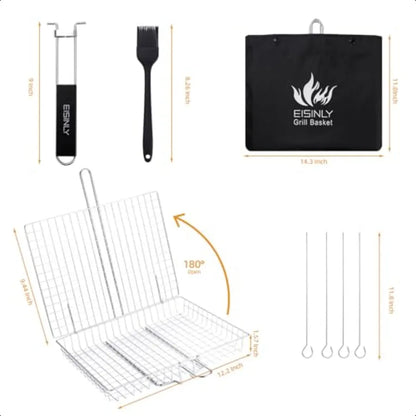GrillMate - Portable Grilling Basket