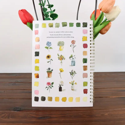 PetalPlay – Floral Watercolor Workbook