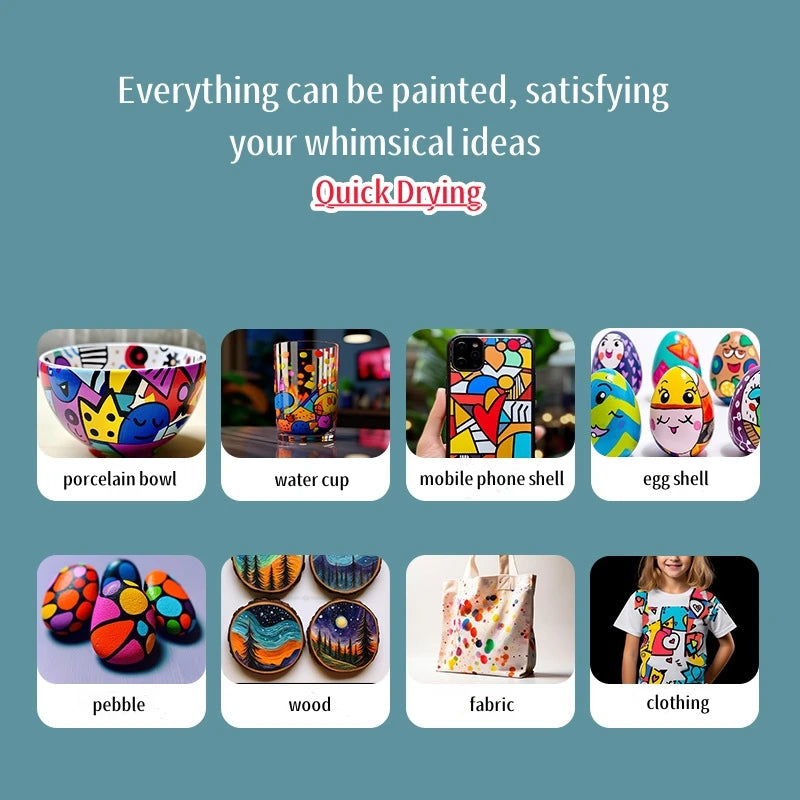 ColorCraft – Acrylic Paint Marker Set