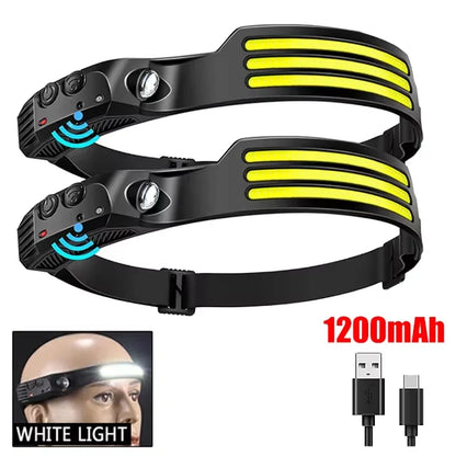 BeamSense – LED Rechargeable Sensor Headlamp