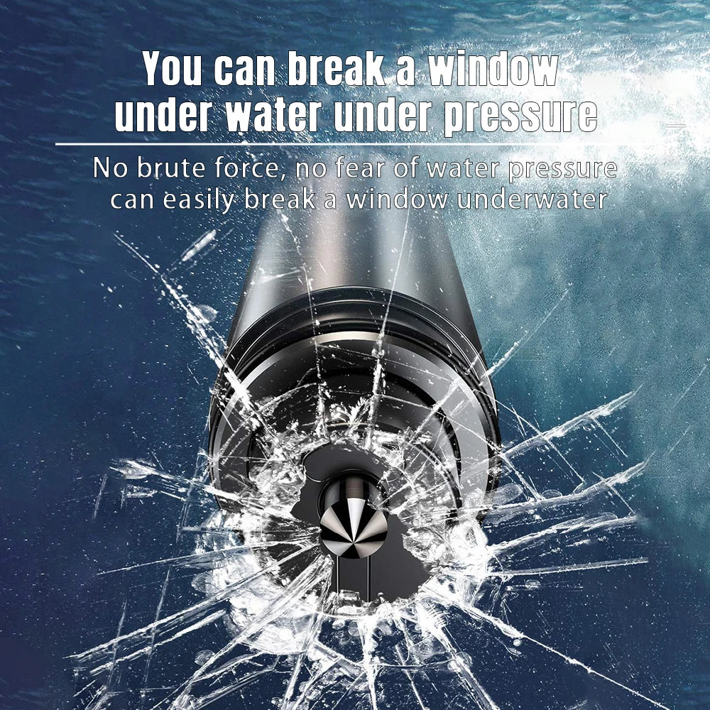 SafeBreak – Aluminum Car Emergency Safety Hammer