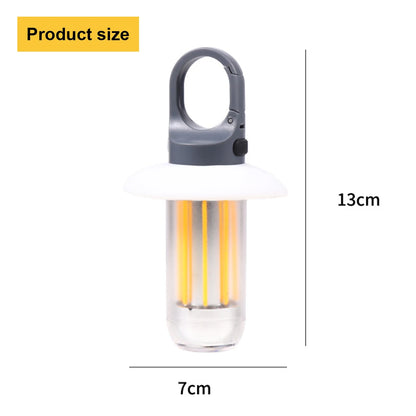 GlowCamp – Rechargeable LED Camping Light