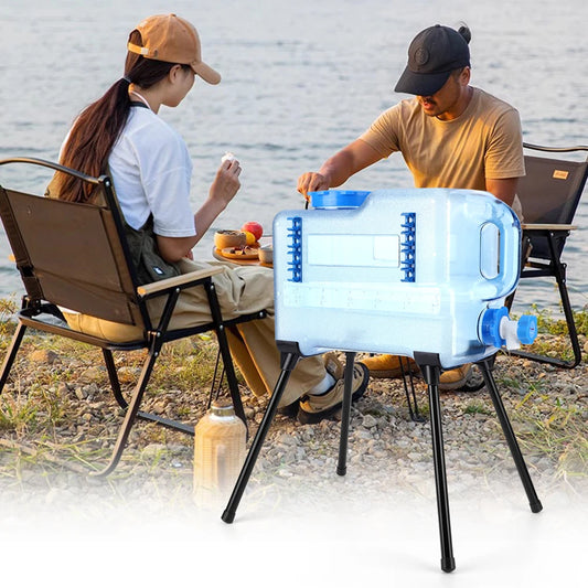 CampStand – Foldable Bucket and Ice Box Holder