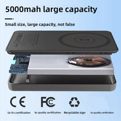 MagVolt – Magnetic Wireless Power Bank