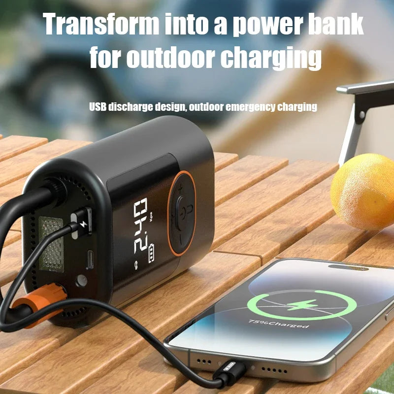 AirSwift – Mini Portable Electric Car Inflator