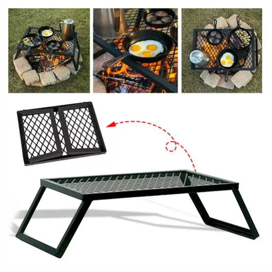 CampGrate - Foldable Fire Pit Stand