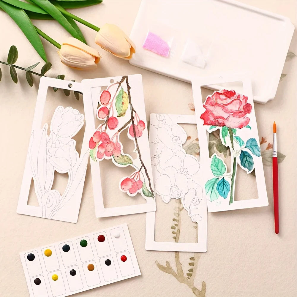 ColorRipple – DIY Watercolor Bookmark Set