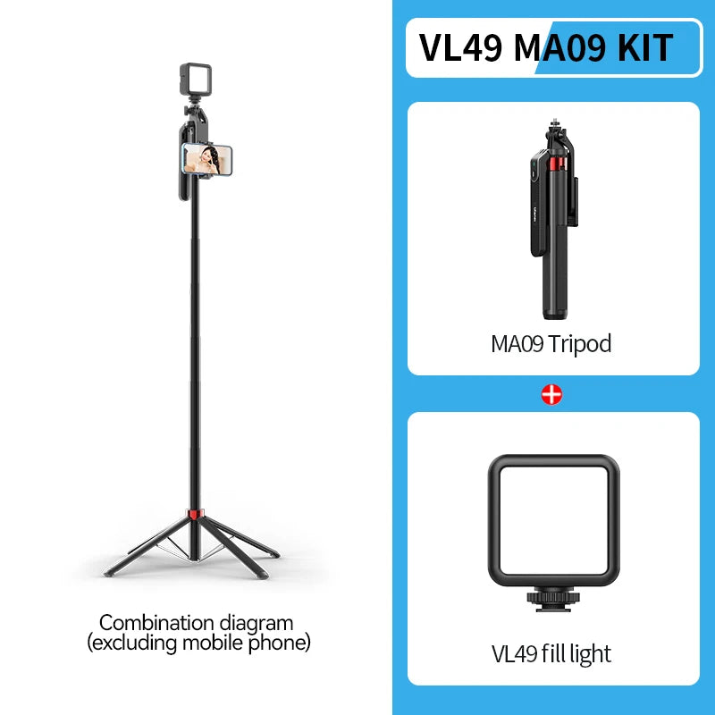 SnapTrek – Ulanzi MA09 Selfie Stick & Tripod