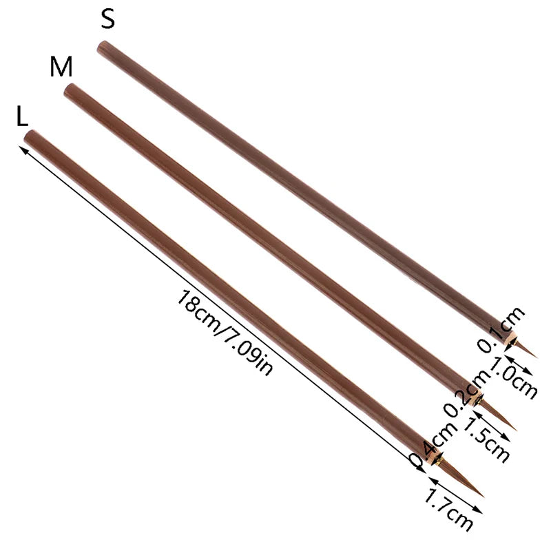 WolfLinea – Natural Wolf Hair Calligraphy & Painting Brush