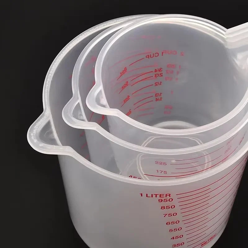BakeMeasure – 3-Piece Liquid Measuring Cup Set