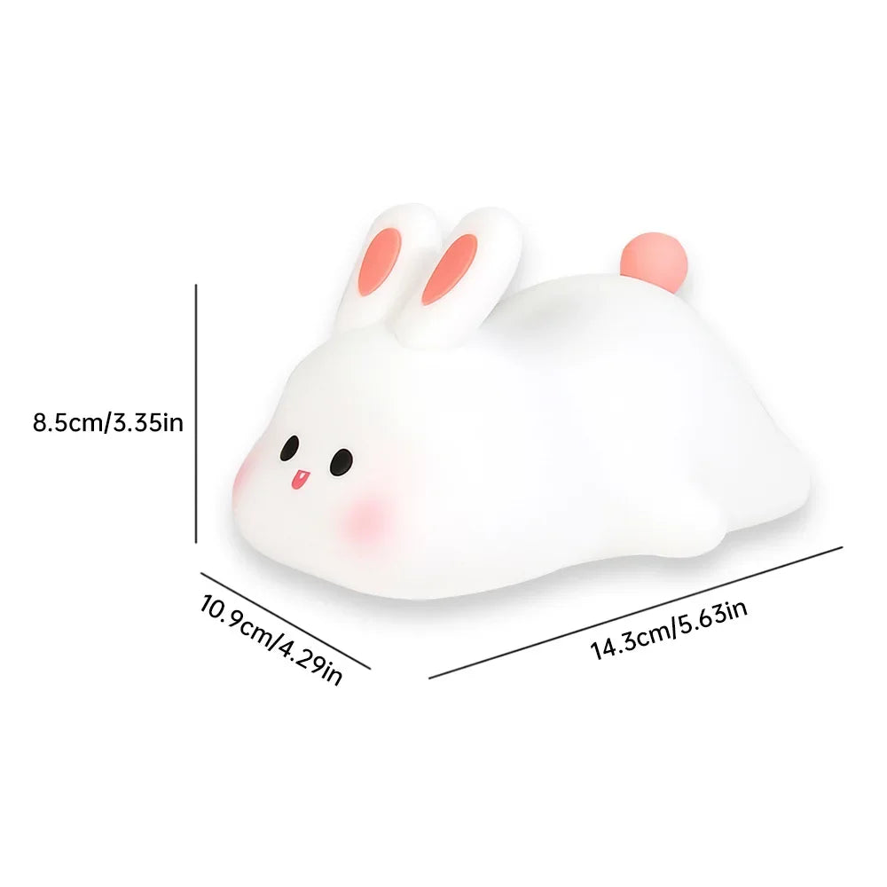 BunnyGlow – Touch Sensitive Silicone Night Light