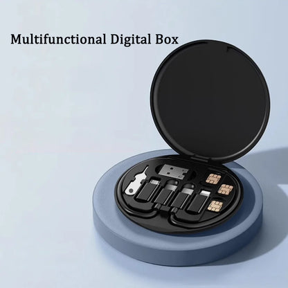 ChargeMate – 60W Fast Charging Cable Set with Storage Box