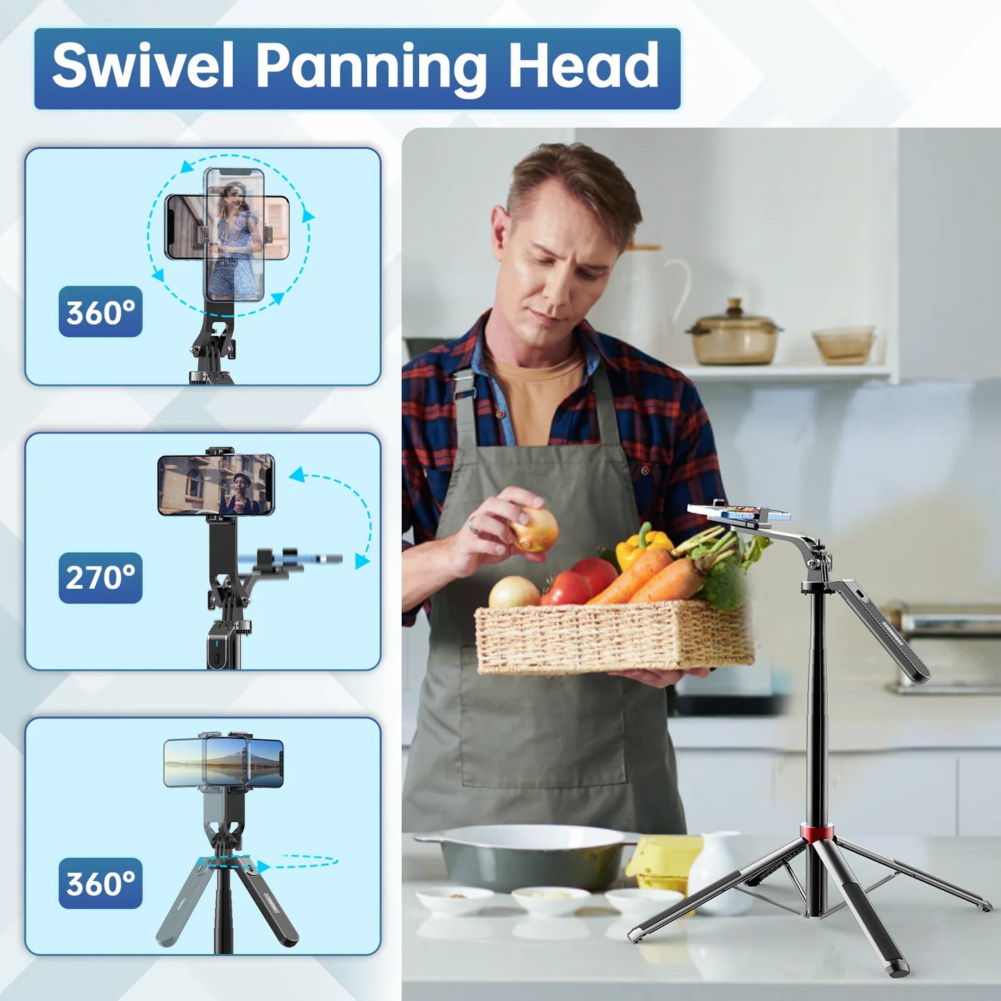 SnapTrek – Ulanzi MA09 Selfie Stick & Tripod