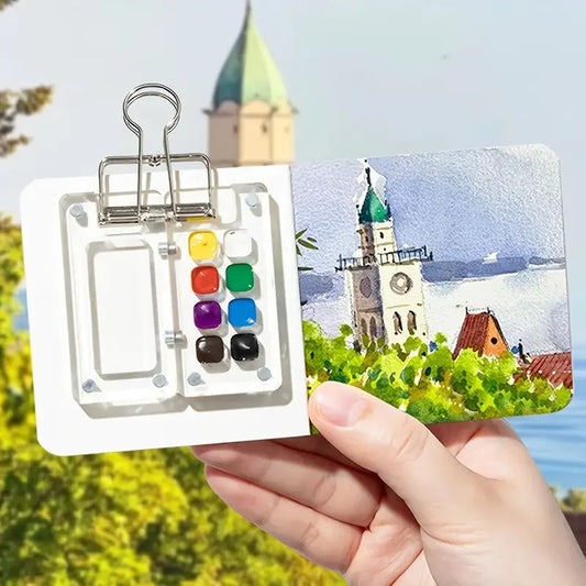 AquaPocket – Mini Travel Watercolor Kit