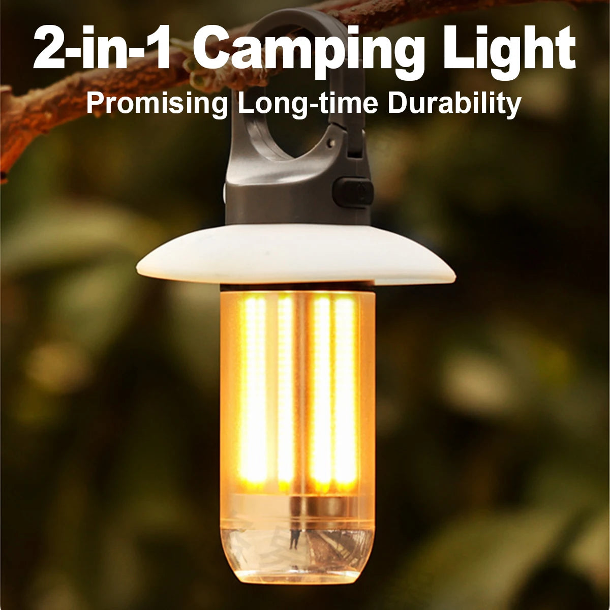 GlowCamp – Rechargeable LED Camping Light