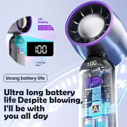 BreezeFold – Portable USB Camping Fan