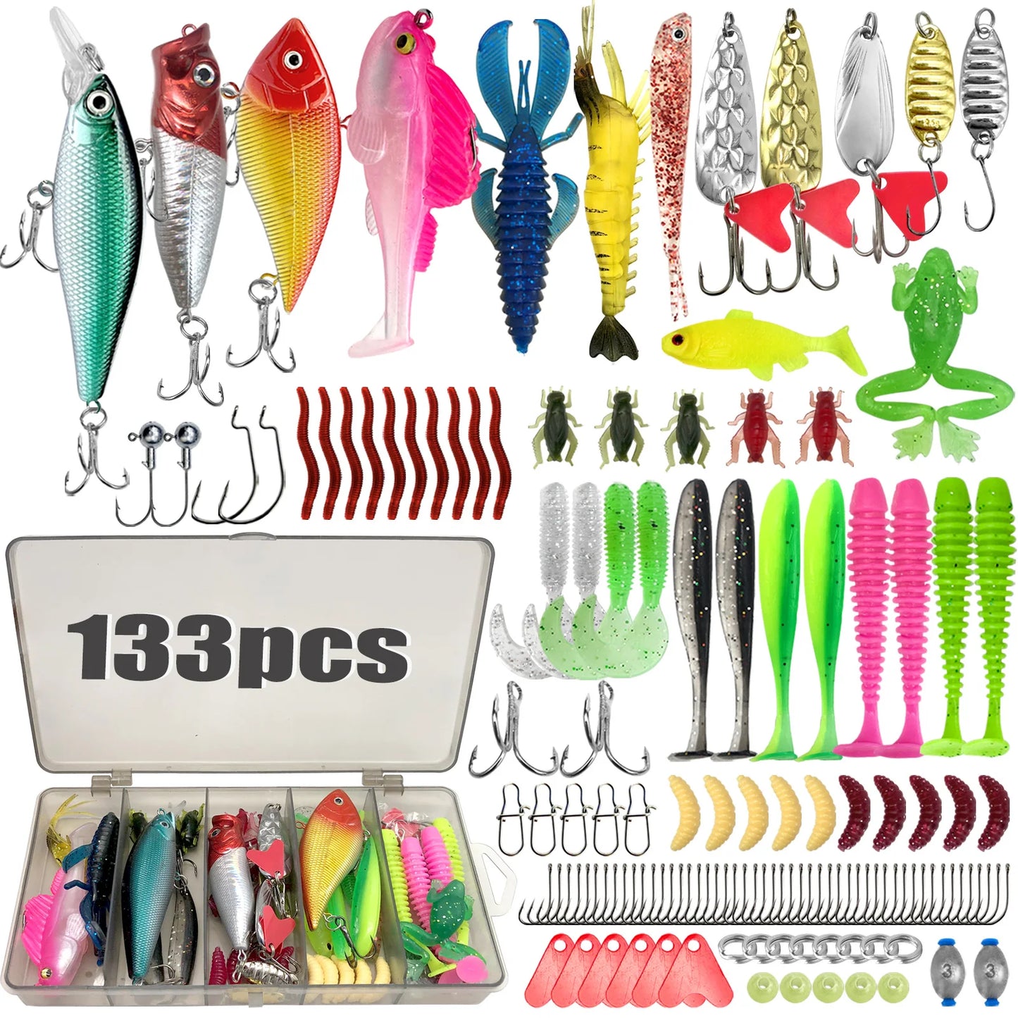 LureKit – Multi-Lure Tackle Set