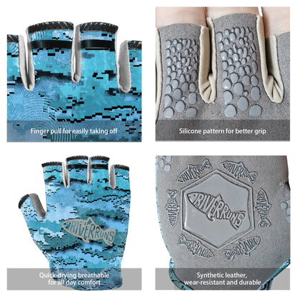 SunGuard - Fingerless Fishing Gloves