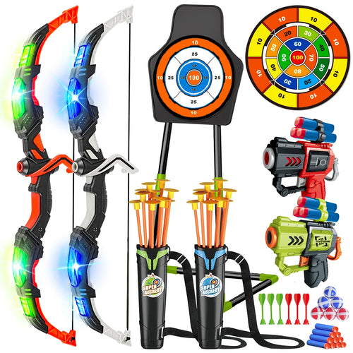 ArrowBlaze – 2-in-1 Archery &amp; Blaster Toy Set