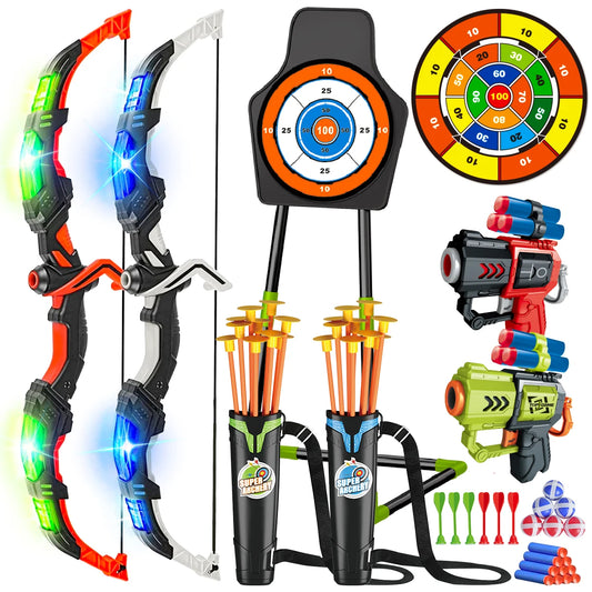 ArrowBlaze – 2-in-1 Archery &amp; Blaster Toy Set