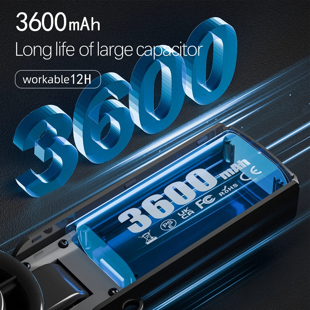 TurboBreeze – Foldable 100-Speed Handheld Cooling Fan