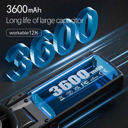 TurboBreeze – Foldable 100-Speed Handheld Cooling Fan