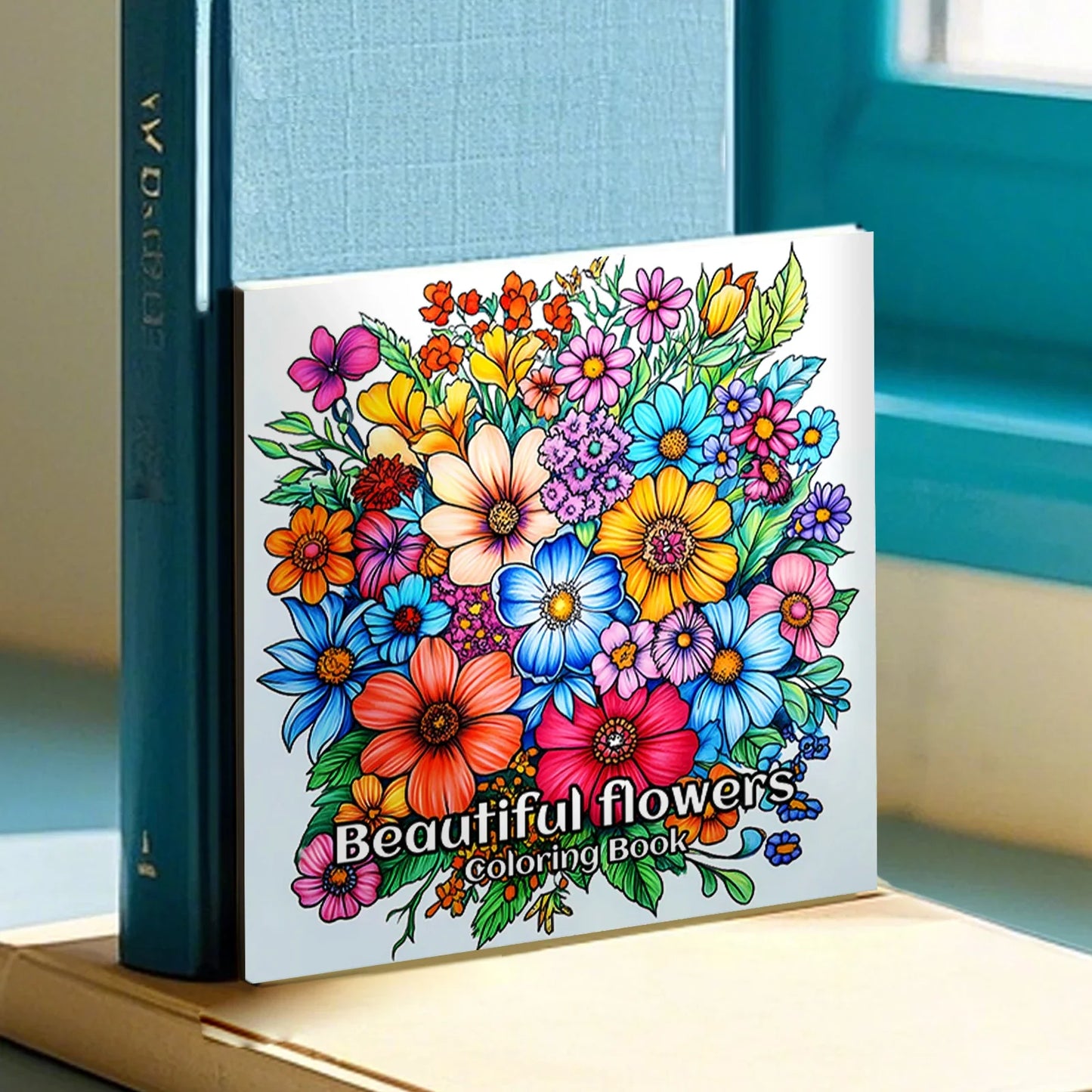 PetalCanvas – 24-Page Flower Coloring Book for Adults &  Teens