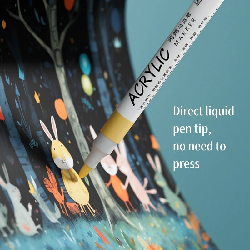 ColorCraft – Acrylic Paint Marker Set