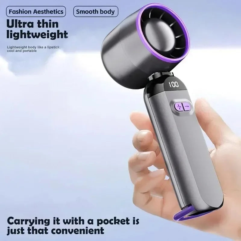 BreezeFold – Portable USB Camping Fan