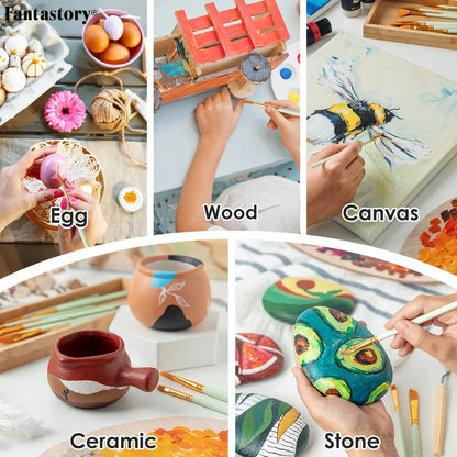 Fantastory – 60ml Acrylic Paint and Brush Set