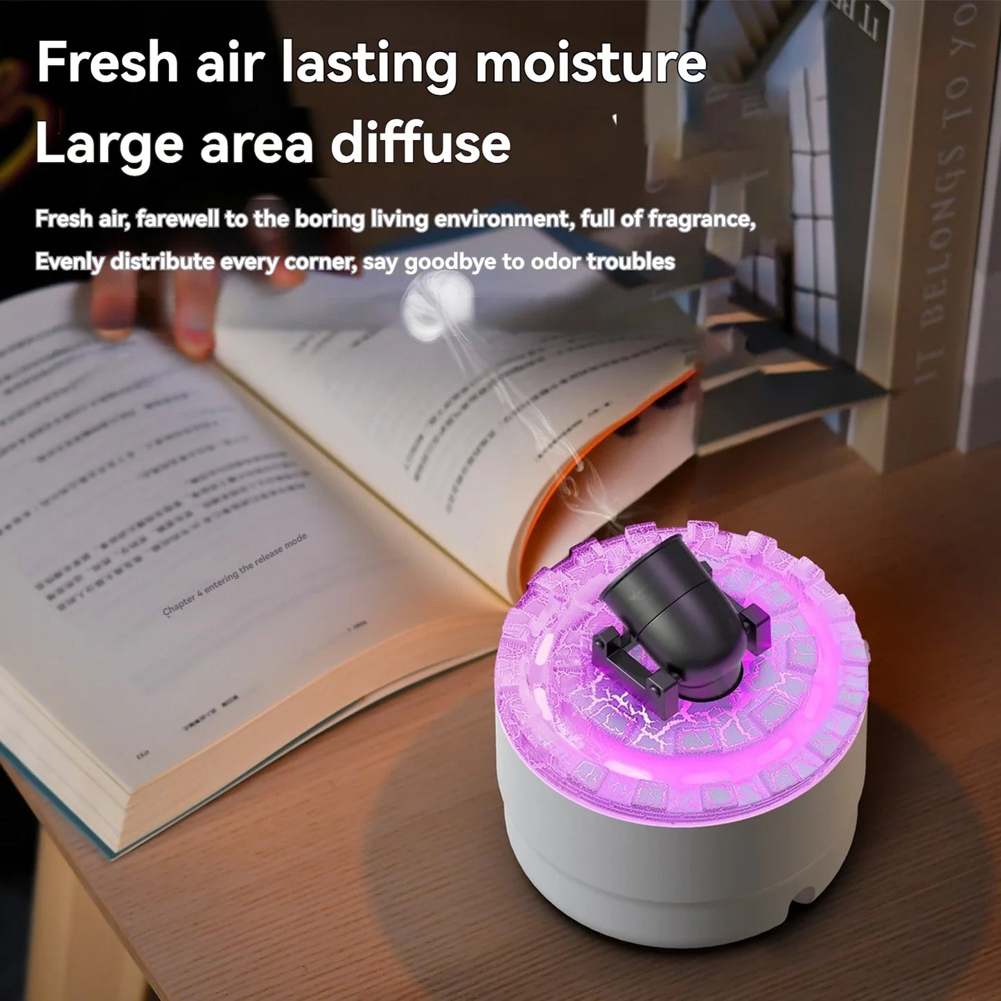MistFort – Colorful Ultrasonic Aroma Diffuser