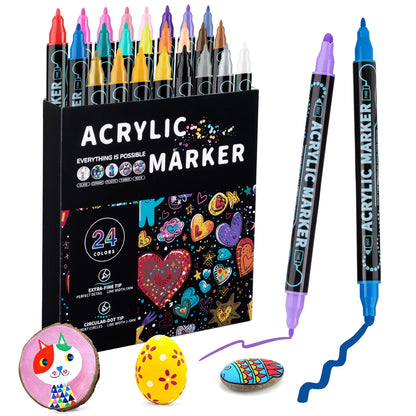 ColorFlex – Dual Tip Acrylic Paint Pens