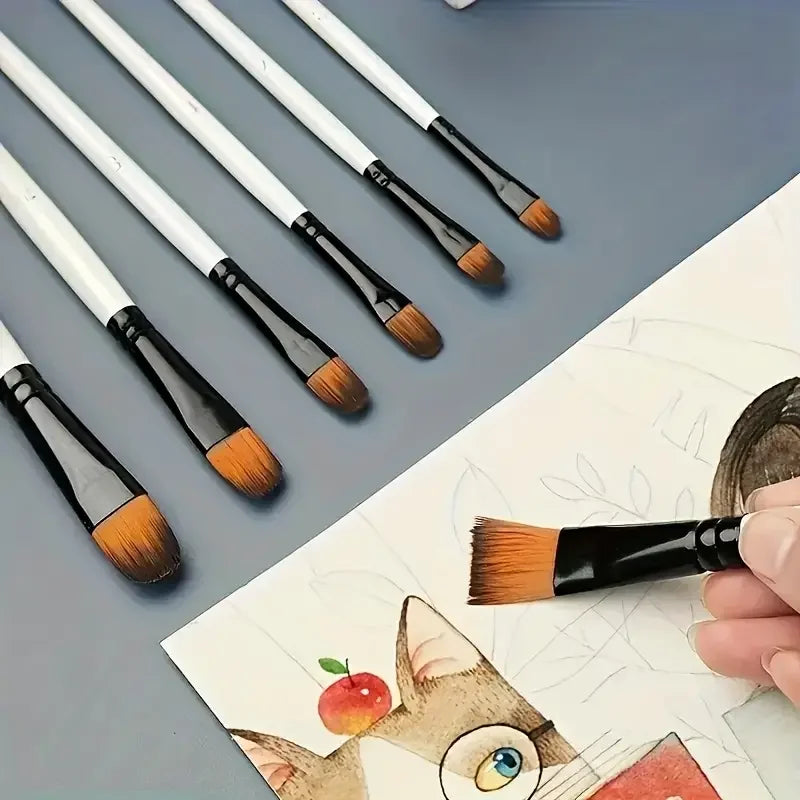 PalettePaint – 24 Brushes & 5 Painting Palettes Set