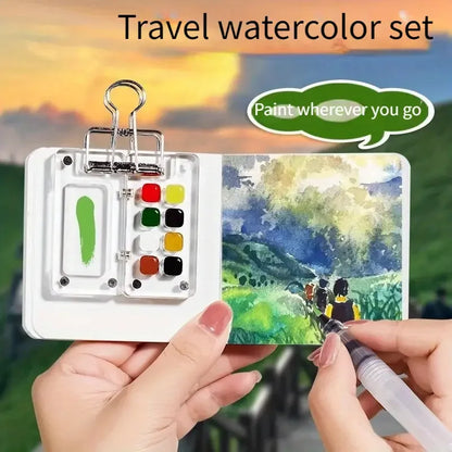 AquaPocket – Mini Travel Watercolor Kit