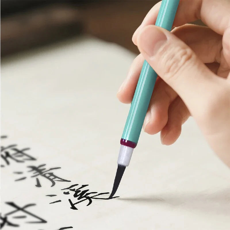 LineHeron – 3-Piece Hook Line Calligraphy & Watercolor Brush Set
