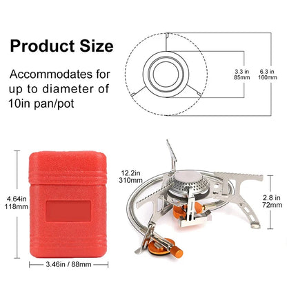 FireFit – Portable Camping Gas Stove