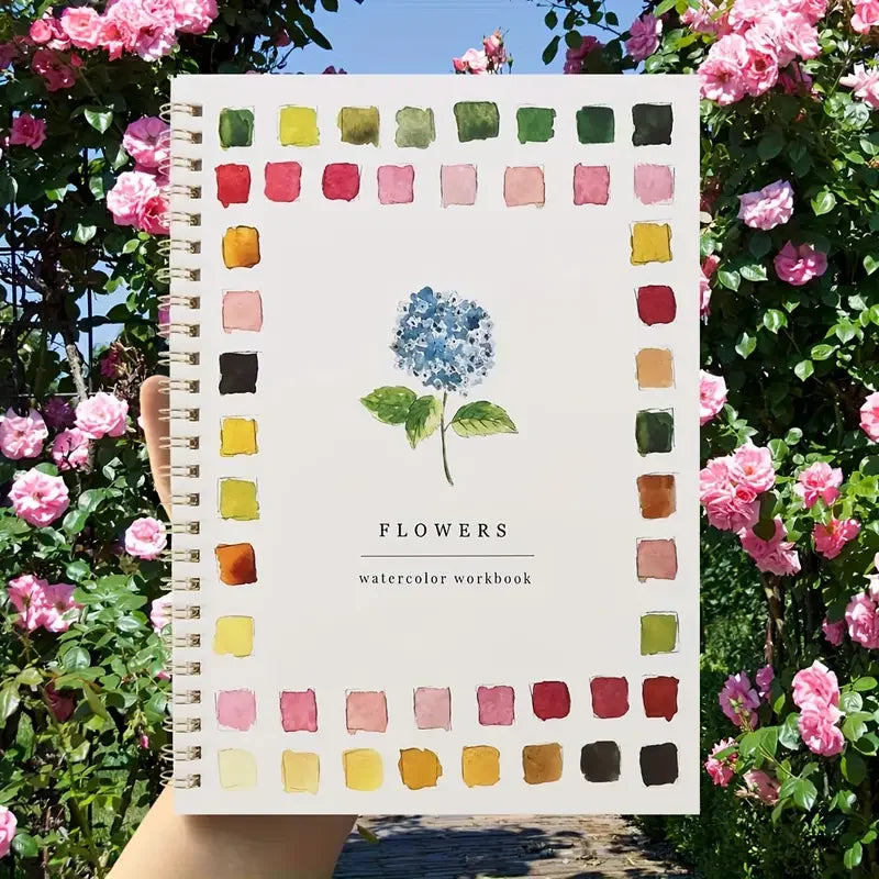 PetalPlay – Floral Watercolor Workbook
