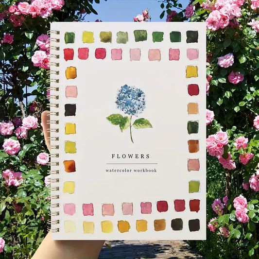 PetalPlay – Floral Watercolor Workbook