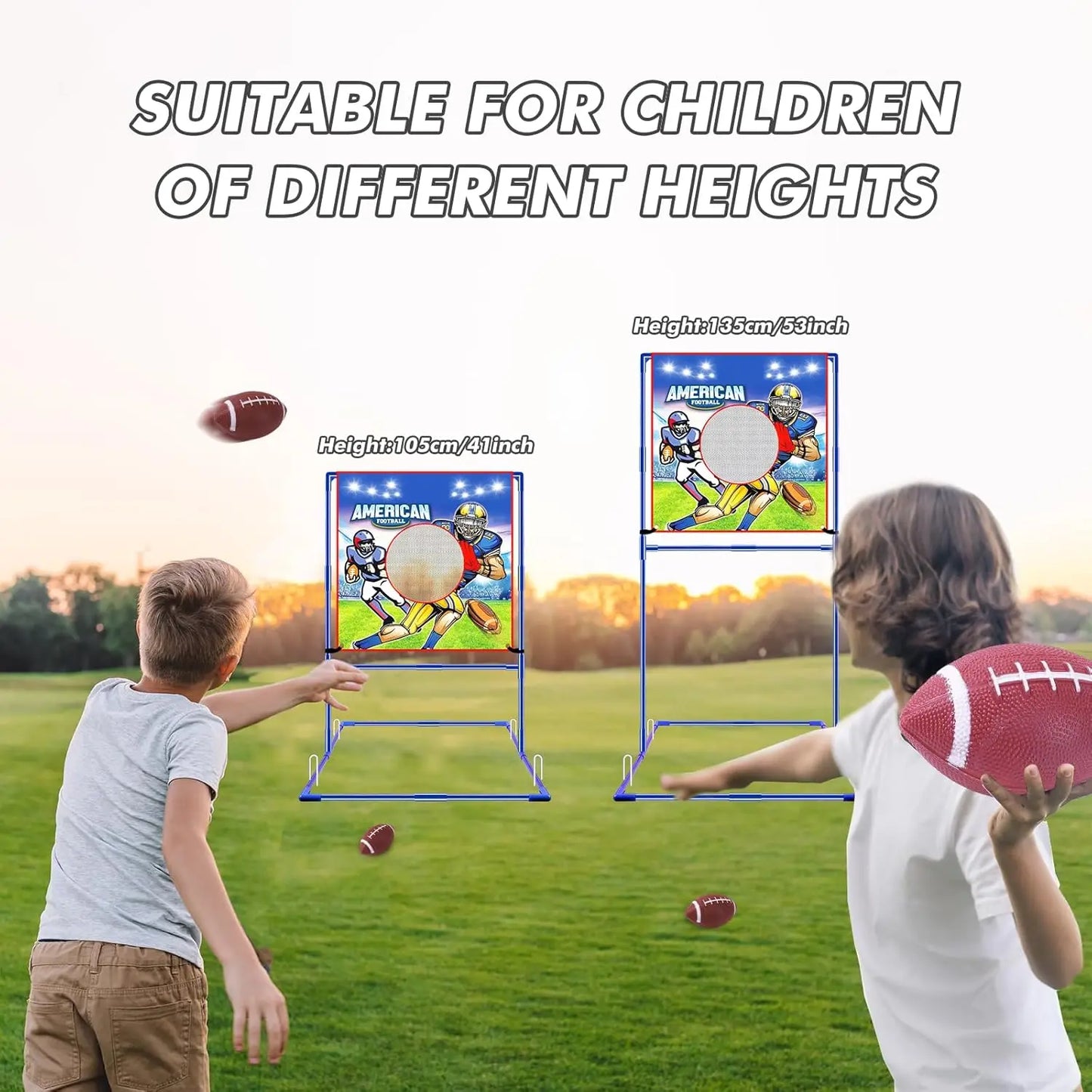 TouchdownToss – Rugby & Football Target Game Set