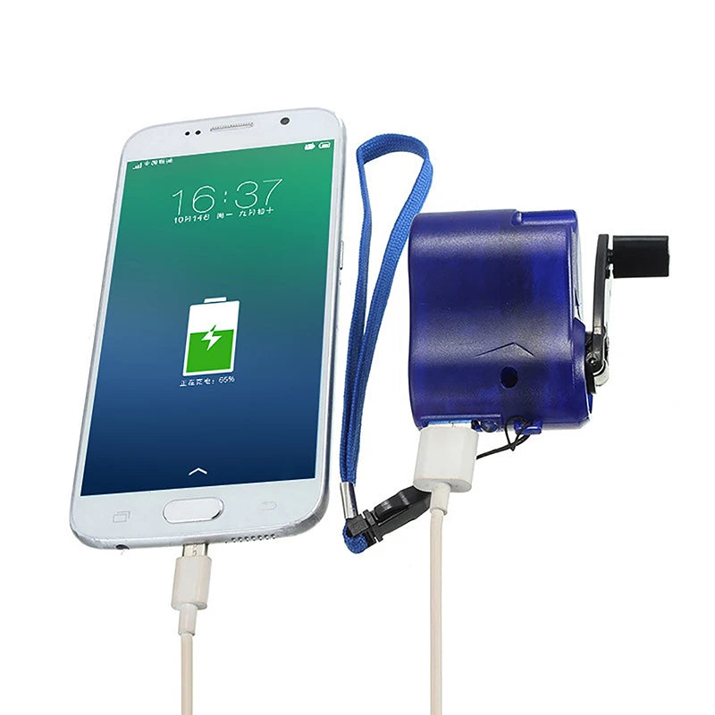 PowerCrank – Hand Crank Emergency Phone Charger